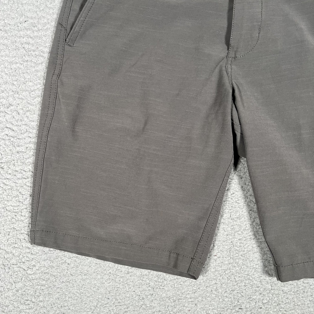 Dakine Shorts Mens 29 Gray Amphibian Hybrid Chino Quick Dry Casual Preppy Logo - Picture 3 of 14